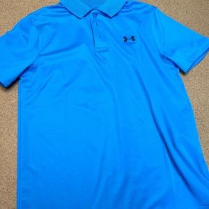 Under armour youth golf shirt size m